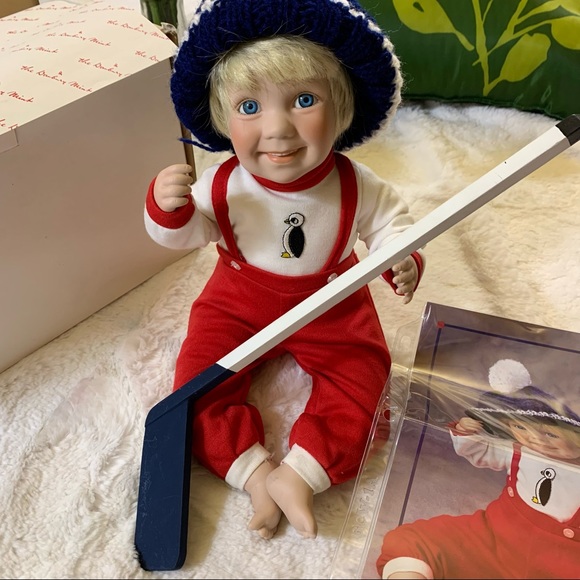 Danbury Mint Other - Danbury Mint “Boys Will Be Boys” Collection by Elke Hutchens Hockey Mark